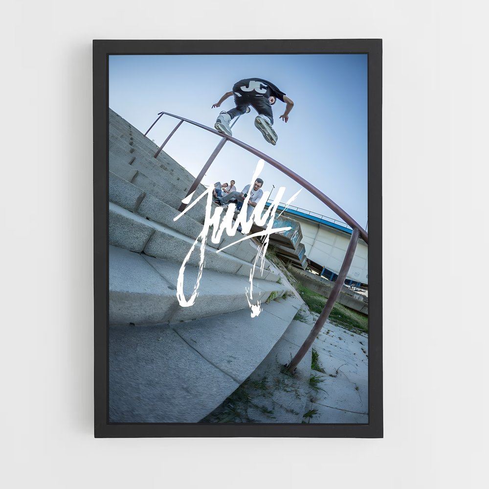Poster Trickster's Grind – affiche Rollerblade (vue 2)